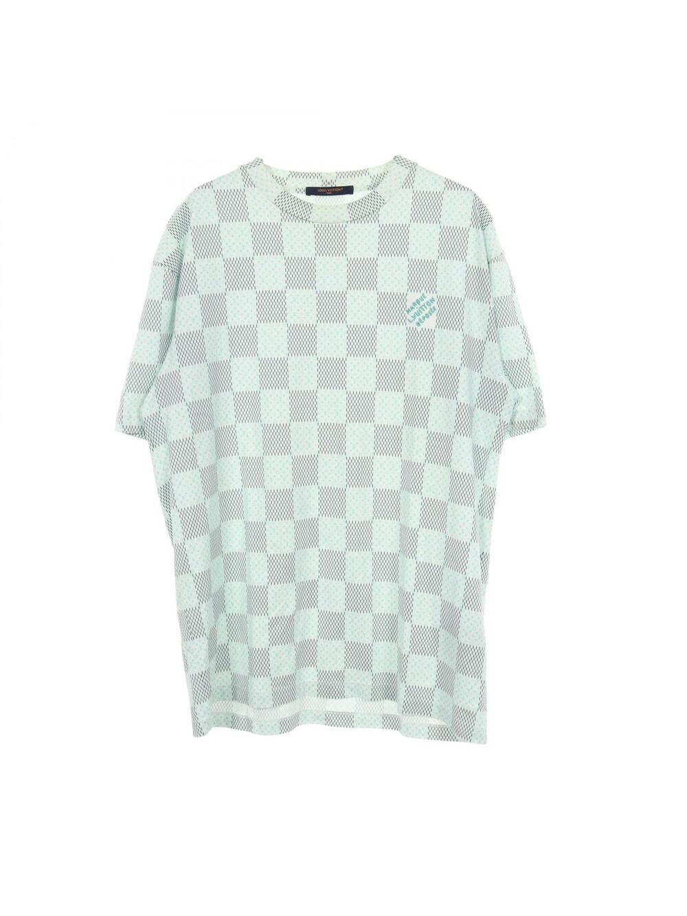 Louis Vuitton Damier Crew Neck T-Shirt #340009L72B